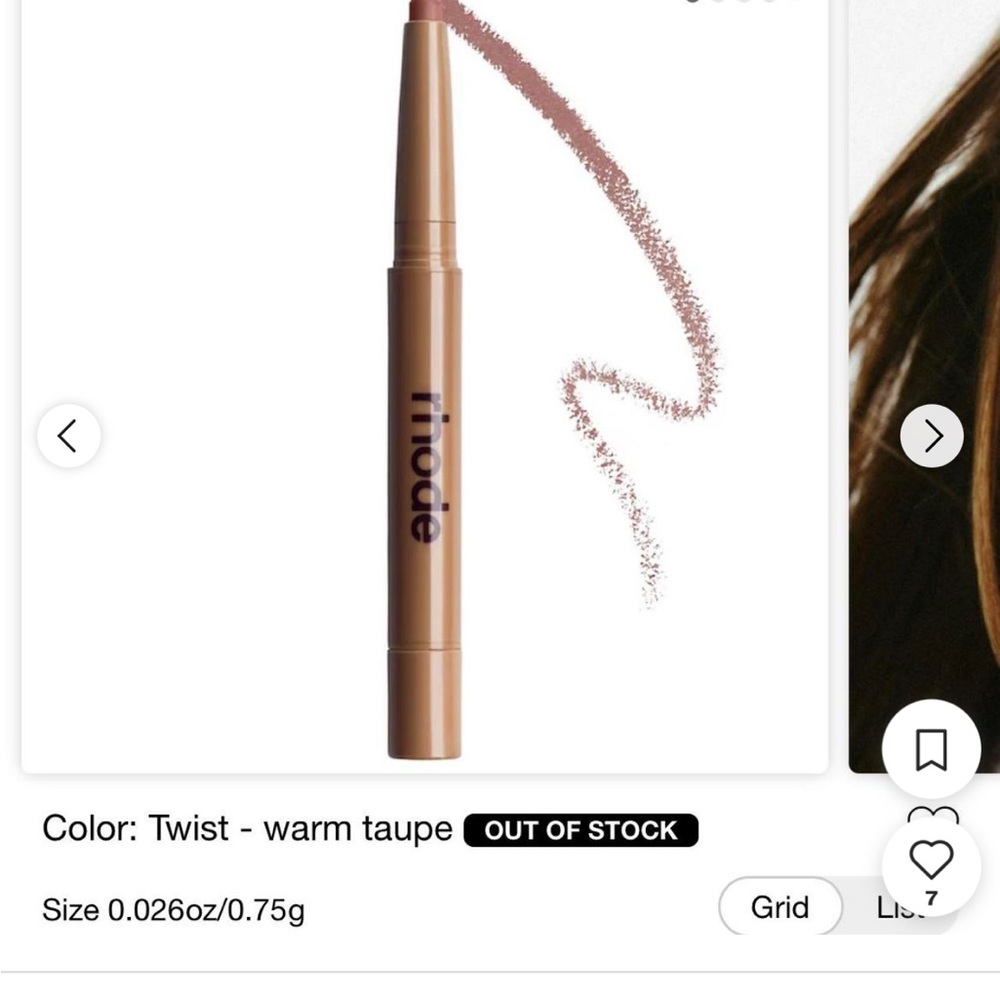 RHODE Lipliner twist